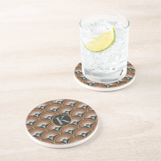 Art Deco Jazz Age Sunset Jukebox Coaster