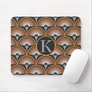 Art Deco Jazz Age Sunset Jukebox Mouse Pad