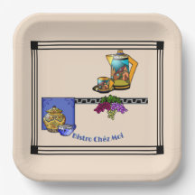 Art Deco Kitchen Bistro Personalized