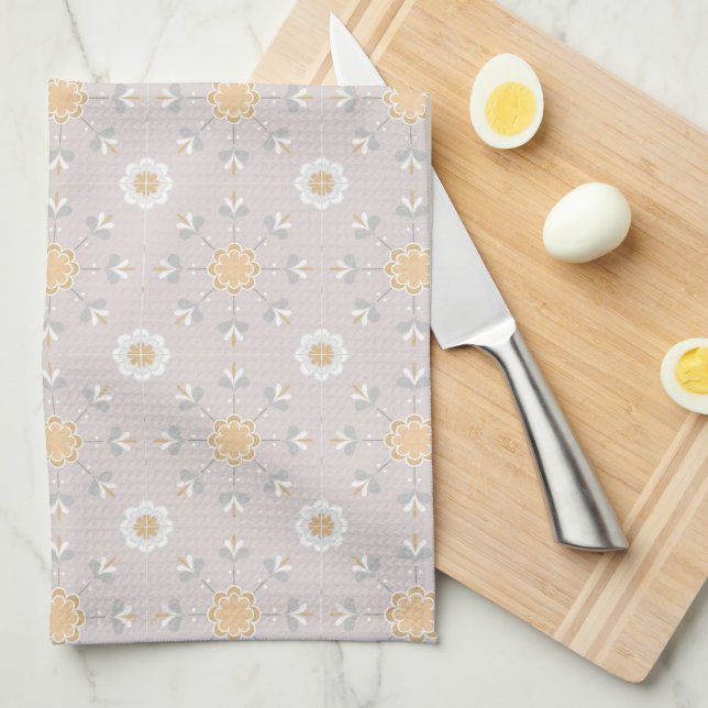Art Deco Kitchen Towel (Quarter Fold)