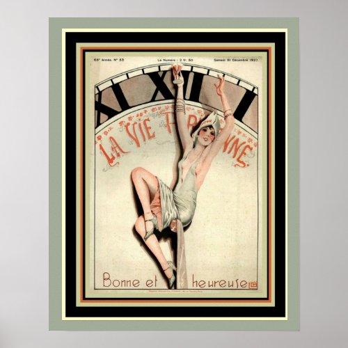 Art Deco La Vie Parisienne 16 x 20 Poster
