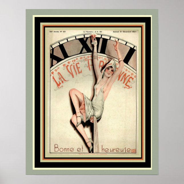Art Deco La Vie Parisienne 16 x 20 Poster (Front)