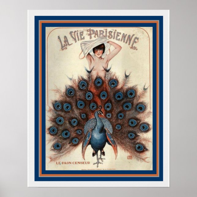 Art Deco La Vie Parisienne 16 x 20 Poster (Front)