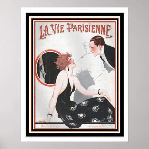 Art Deco La Vie Parisienne 16 x 20 Poster