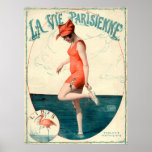 Art Deco La Vie Parisienne Poster<br><div class="desc">Art Deco La Vie Parisienne Poster</div>