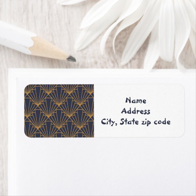 Art Deco  Label (Insitu)