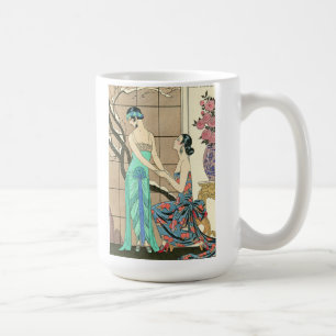 Art Deco Ladies By the Window Mug