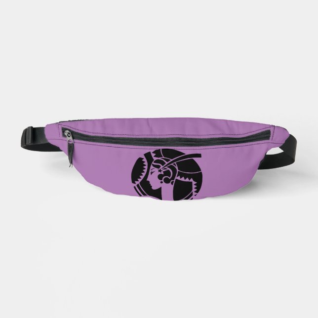Art Deco Lady Fanny Pack (Front)