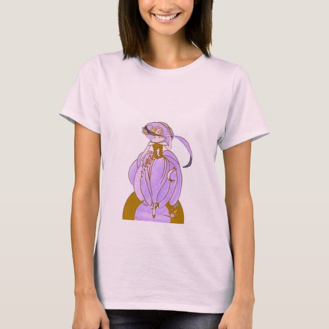 ART DECO LADY T-Shirt (Front)