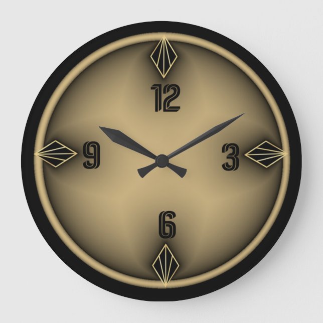Art Deco Large Clock (Front)