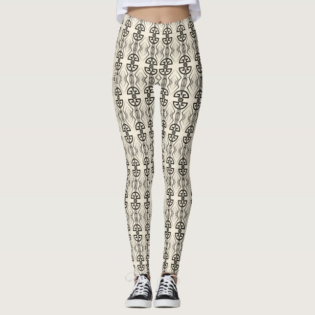 Art Deco Leggings (Front)