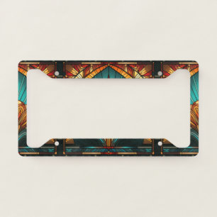 Art Deco License Plate Frame