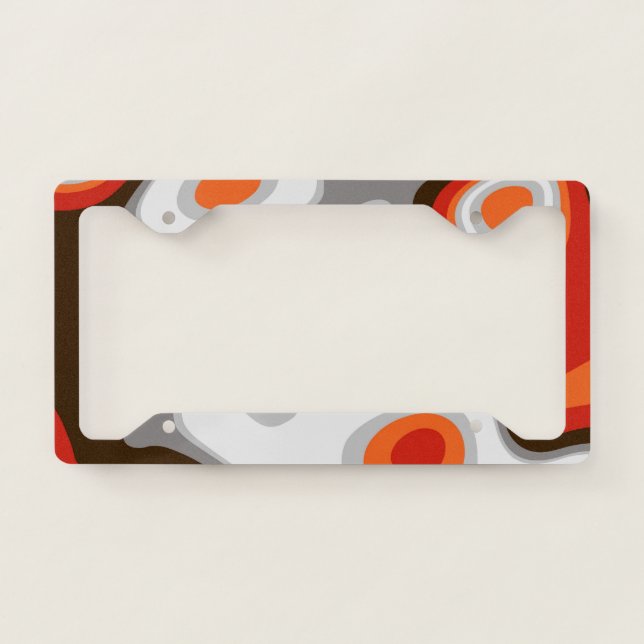 Art Deco License Plate Frame (Front)