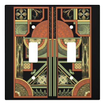 Art Deco Light Switch Cover by elfyboy at Zazzle