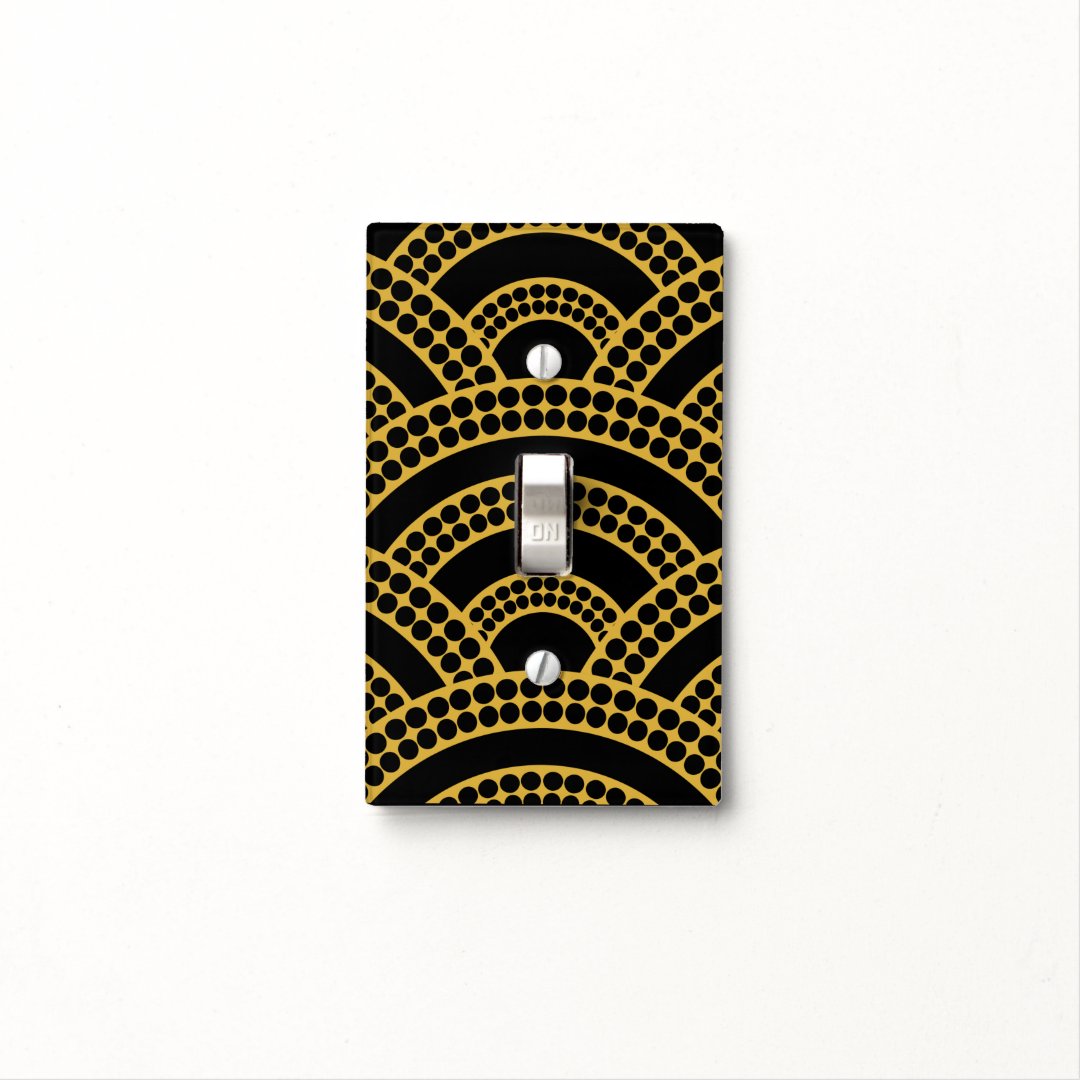 Art Deco Light Switch Cover Zazzle