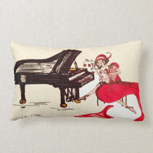 Art Deco Lumbar Pillow