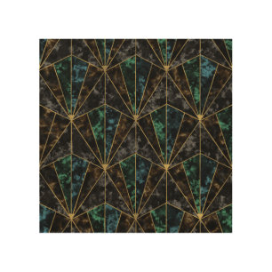 Art Deco Marble: Malachite Luxury