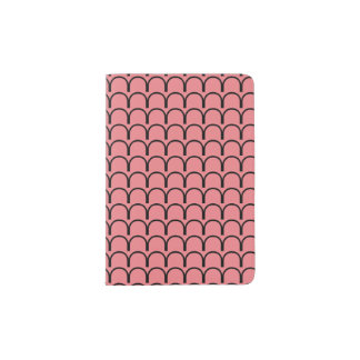Art Deco Mermaid Scales Passport Holder