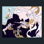Art Deco Mermaids Poster<br><div class="desc">Art Deco Mermaids a great 1920's style Poster.</div>