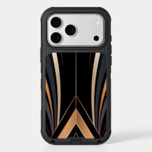Art Deco Metallic Geometric Elegance iPhone 17 Pro Max Case