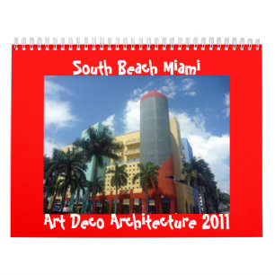 art deco miami 2011 calendar