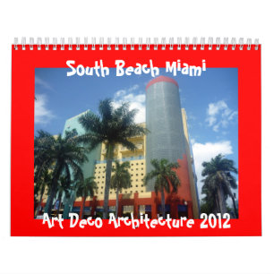 art deco miami 2012 calendar