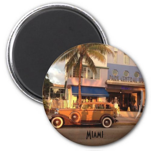 Art Deco Miami Beach Magnet