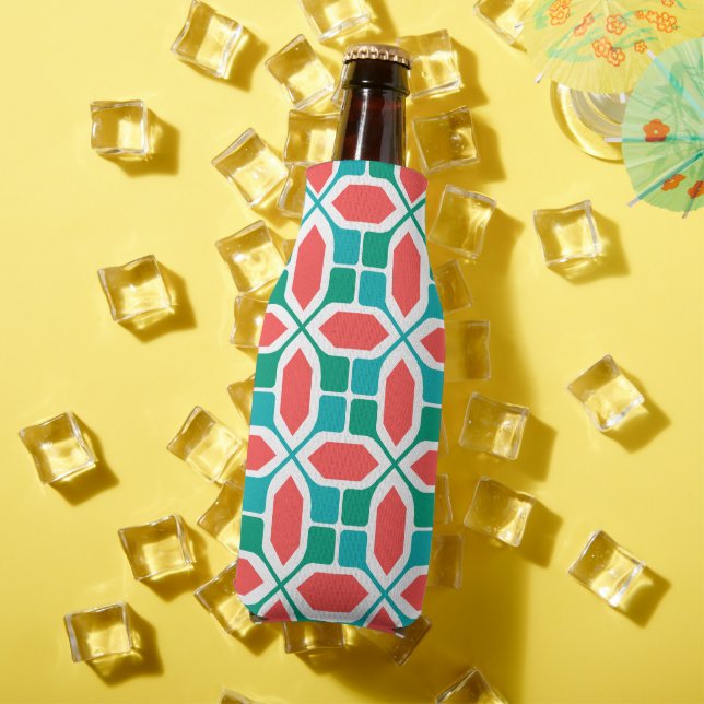 Art Deco Mosaic  Bottle Cooler (In Situ Summer)