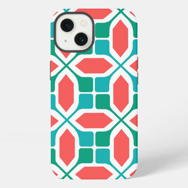 Art Deco Mosaic  Iphone Case (Back)