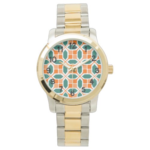 Art Deco Mosaic  Watch