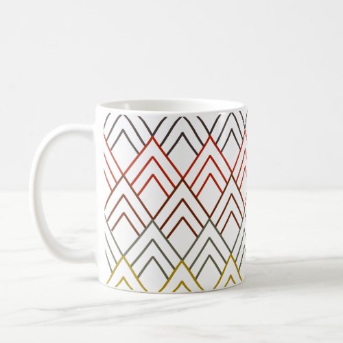 Art Deco Mountains  Coffee Mug