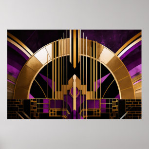 アート・デザイン・音楽 ART DECO POSTERS Art Deco Music Danse Poster - Wall Art – Paris-poster