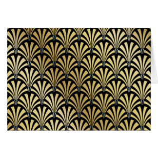 Art Deco Note Card