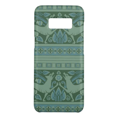 Art Deco Nouveau Dog Nature Botanical Antique Case_Mate Samsung Galaxy S8 Case