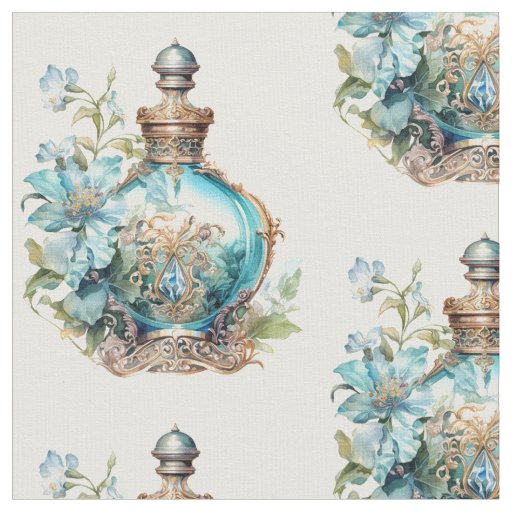  Art Deco Opulence perfume bottle Fabric
