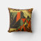 Art Deco Orange Cushion