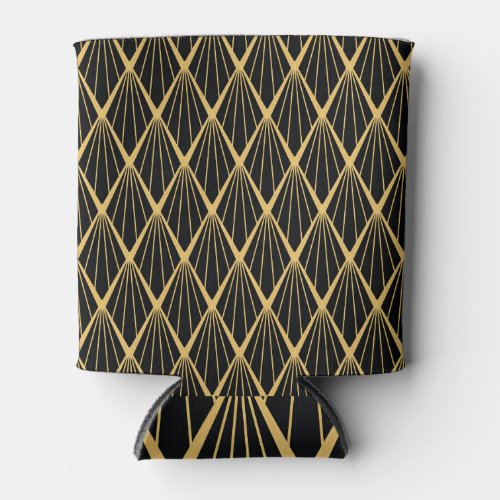 Art Deco Ornament Seamless Pattern Can Cooler
