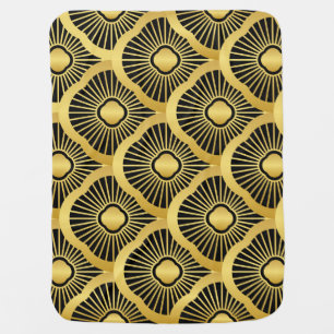 Art Deco Ornament: Seamless Vintage Pattern Baby Blanket