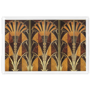 ART DECO PANELS ACRYLIC TRAY