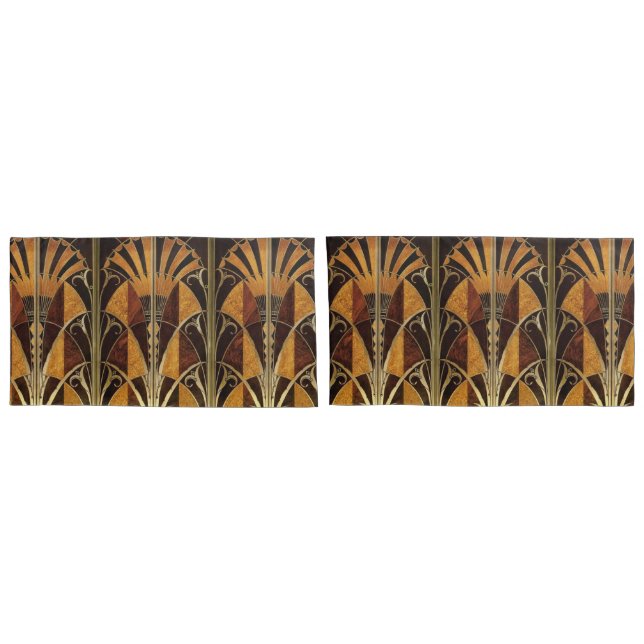 ART DECO PANELS    PILLOW CASE (Back-Set)