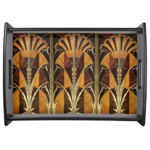ART DECO PANELS SERVING TRAY