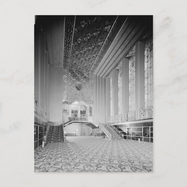 Art Deco Paramount Theatre, Oakland, CA Postcard (Front)