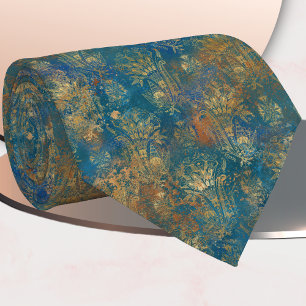 Art Deco Patina Neck Tie