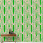 Art Deco Pattern 03 - Dark Lime Green on Off-White Wallpaper<br><div class="desc">Art Deco Pattern 03 - Dark Lime Green on Off-White</div>