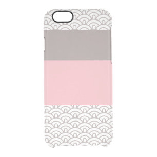 Art Deco Pattern Clear iPhone Case