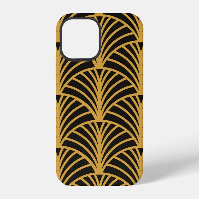 Art Deco pattern. decoration ornament.  Iphone Case (Back)