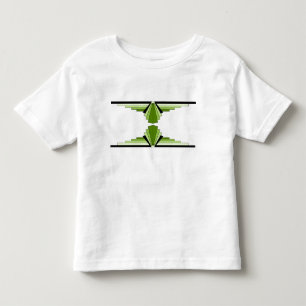 Art Deco Pattern in Limes Toddler T-shirt