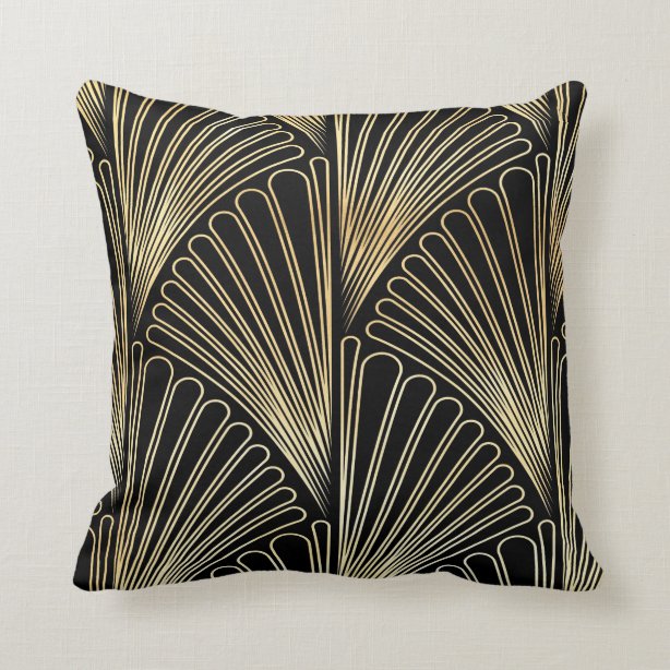Art Deco Decorative Throw Pillows Zazzle