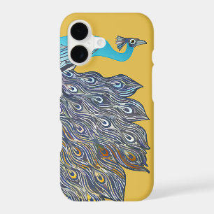 Art Deco Peacock iPhone 17 Case