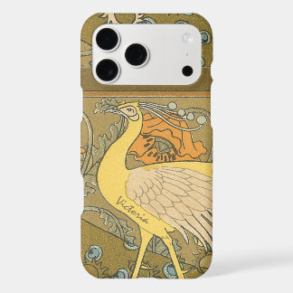 Art Deco Peacock iPhone 17 Pro Max Case